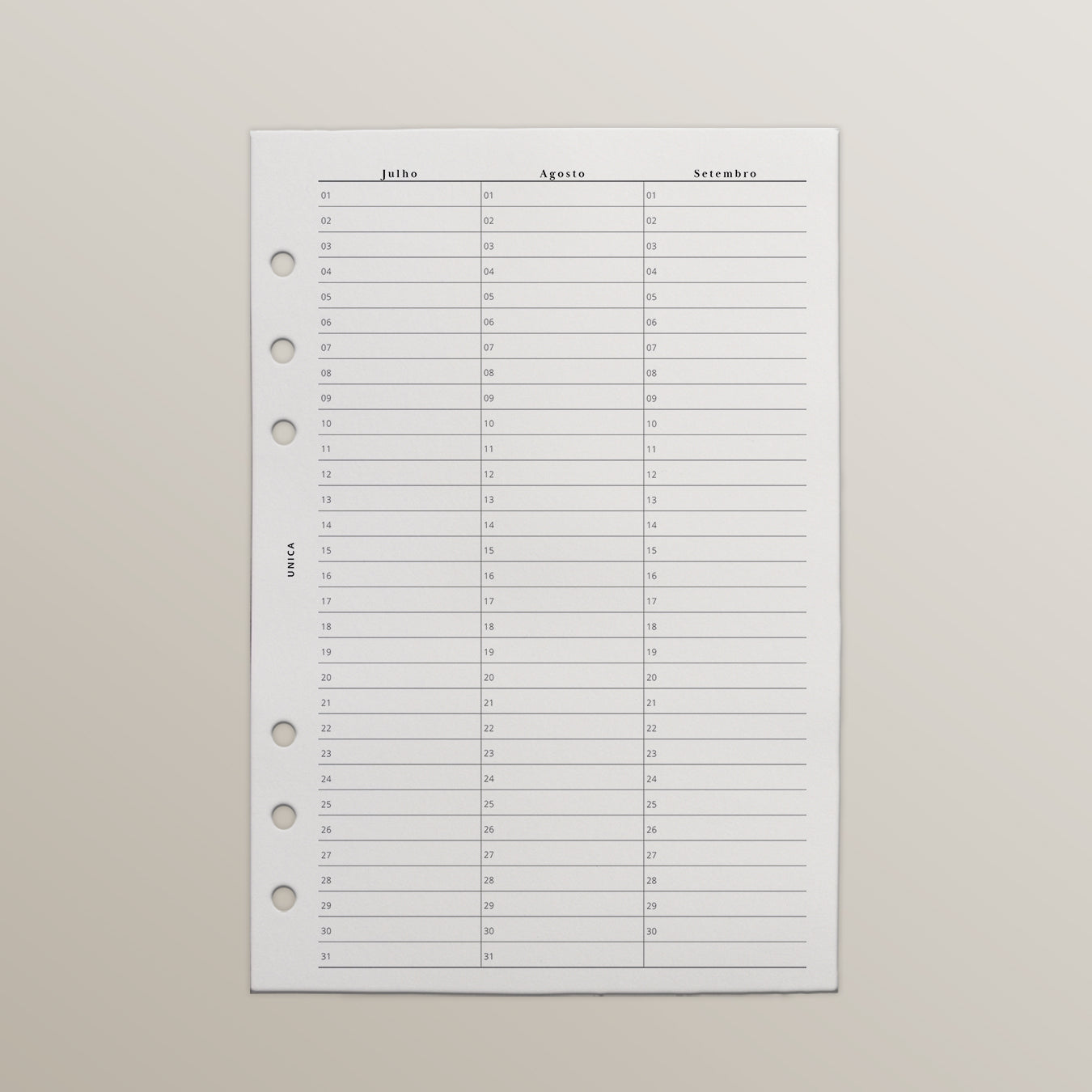 Planner 2026 em Blocos | A5 Arg
