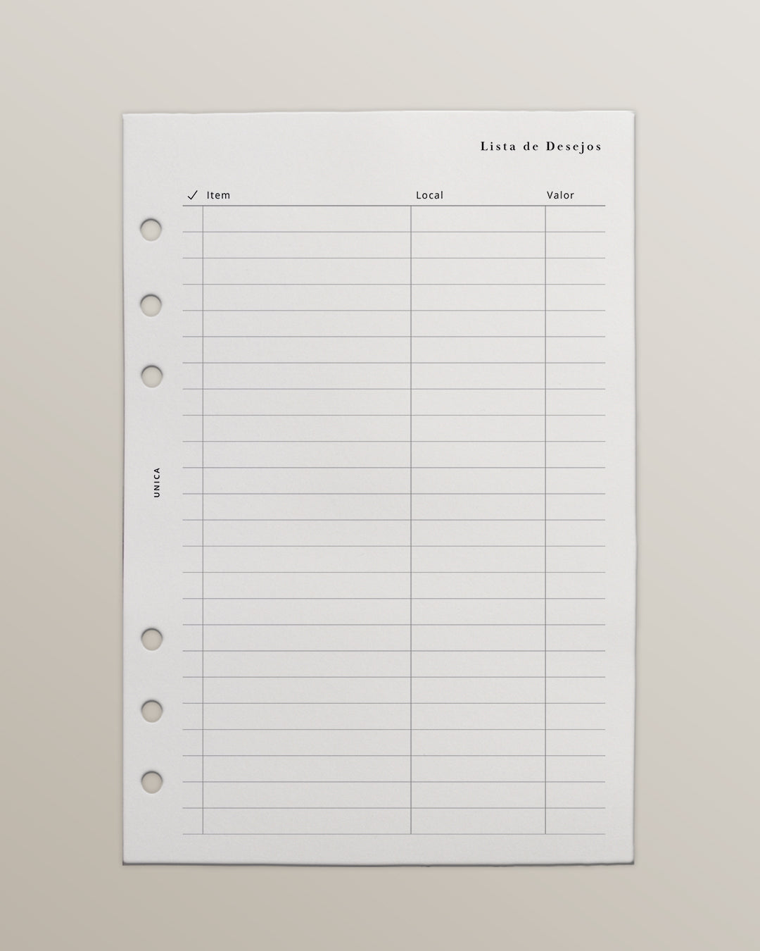 Planner financeiro