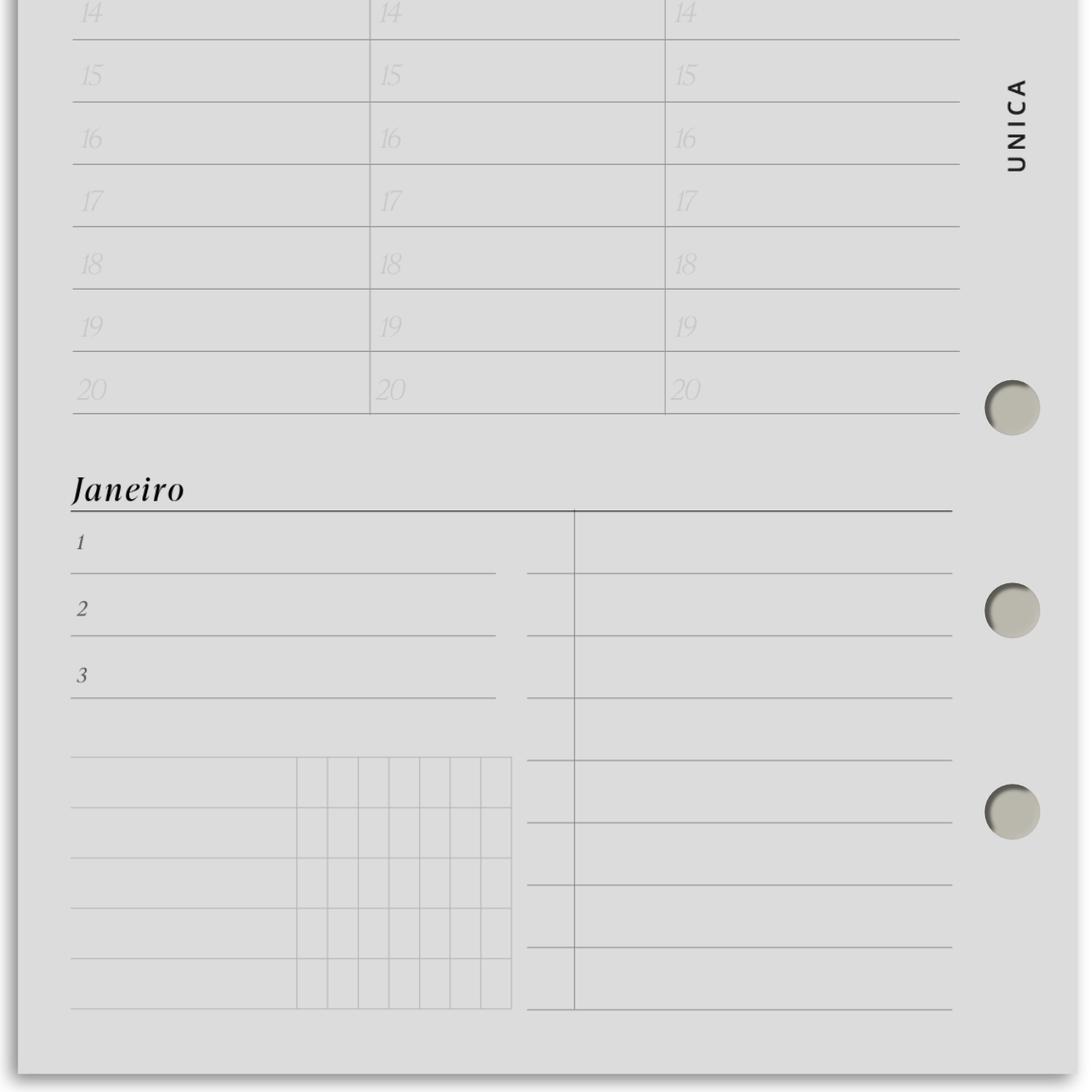 2026 | Semanal Agendamento