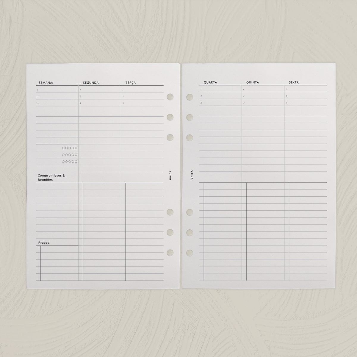 Work Week | Semanal para o Trabalho