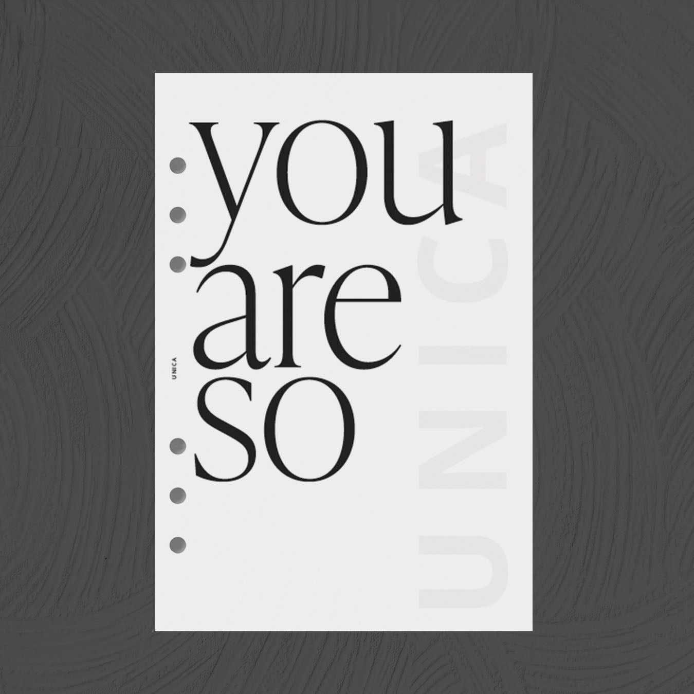 You are So
