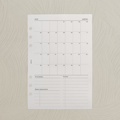 Planner Croco Slim | PERSONAL