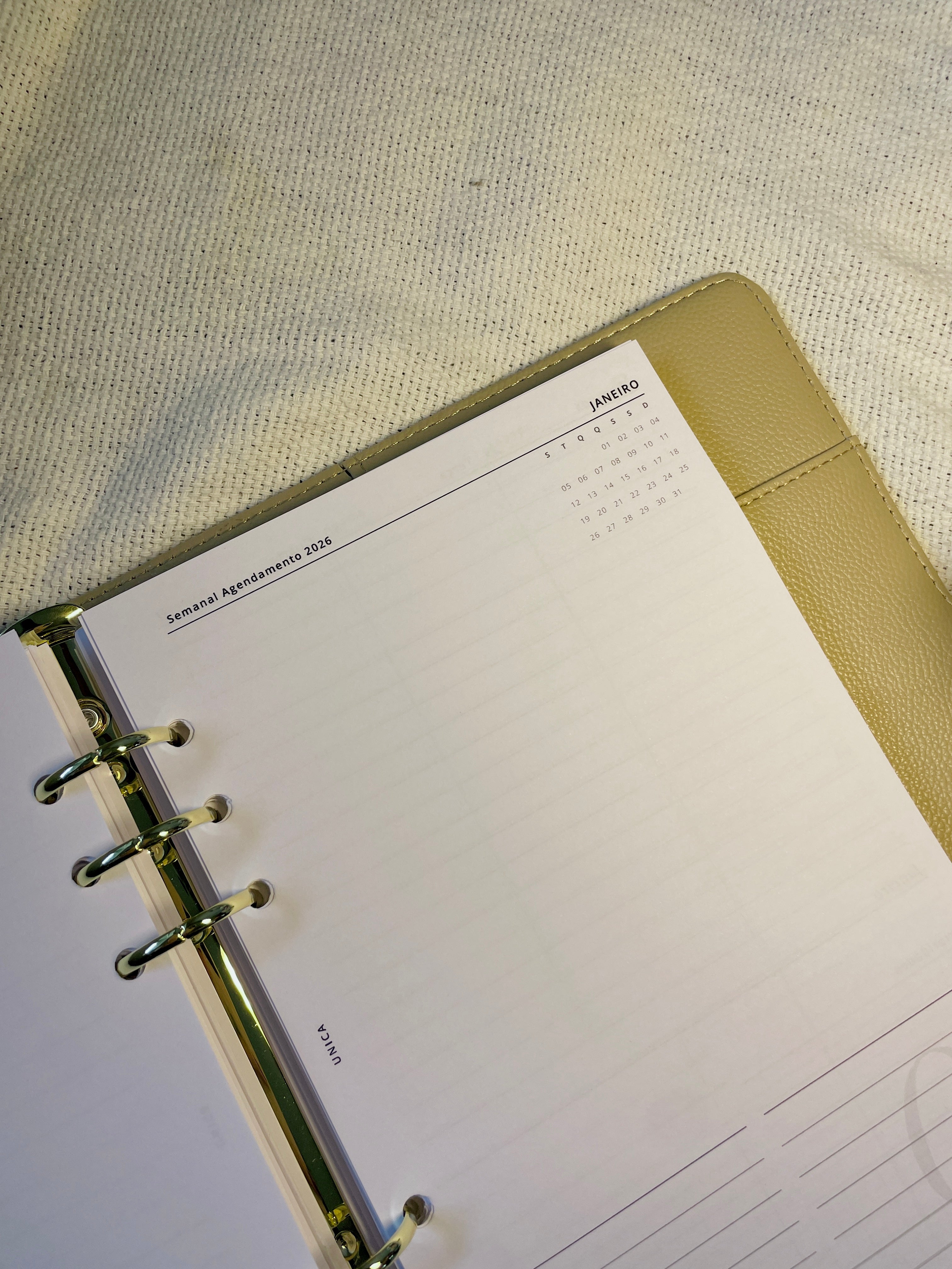 Planner 2026 Essencial Agendamento