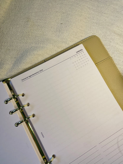 Planner 2026 Essencial Agendamento