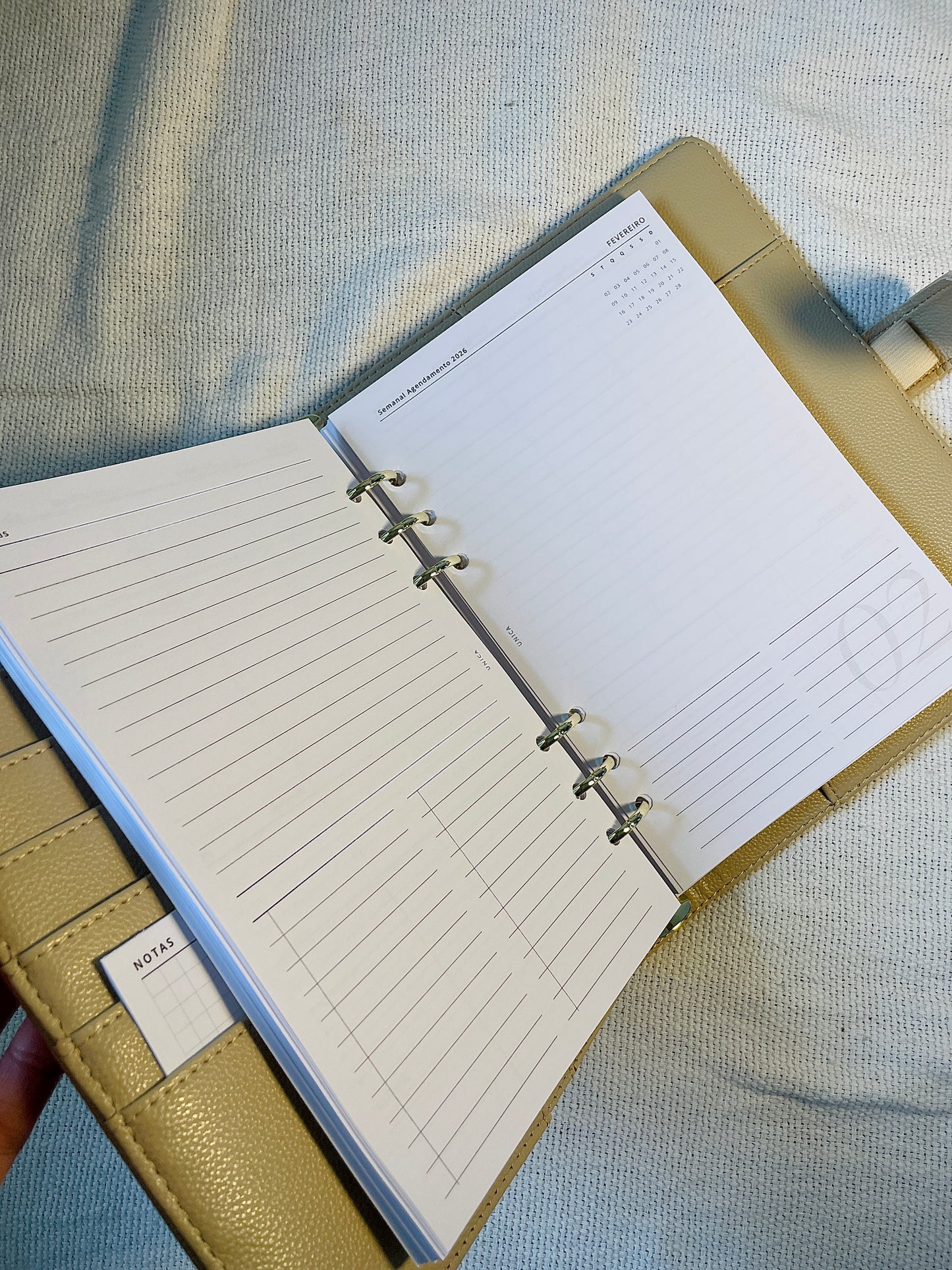 Planner 2026 Essencial Agendamento