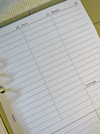 Planner 2026 Essencial Agendamento