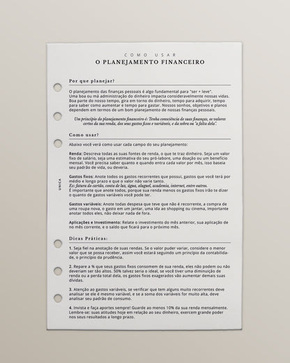 Planner financeiro