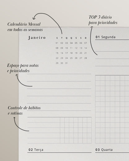 Case & Planner 2026 | A5