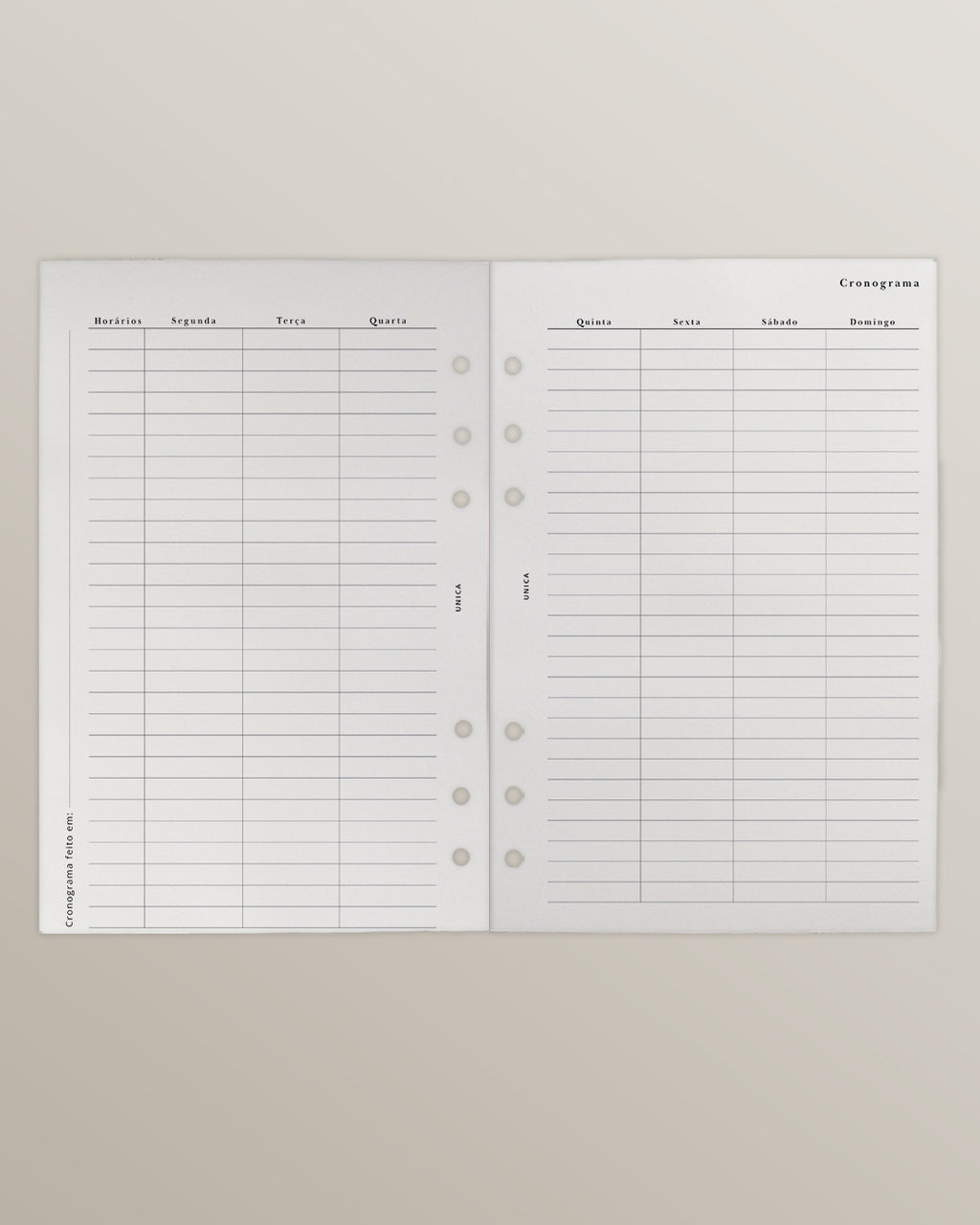 Combo Planner Hábitos & Rotina - Case A5 Argolada (Edição Completa)