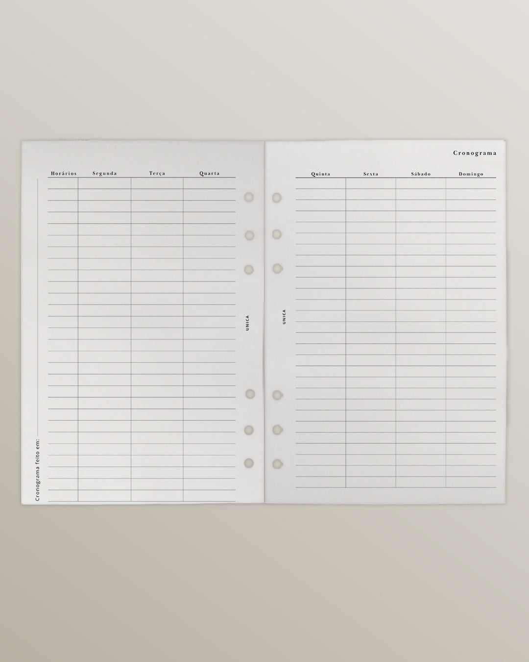 Combo Planner Hábitos & Rotina - Case A5 Argolada (Edição Completa)