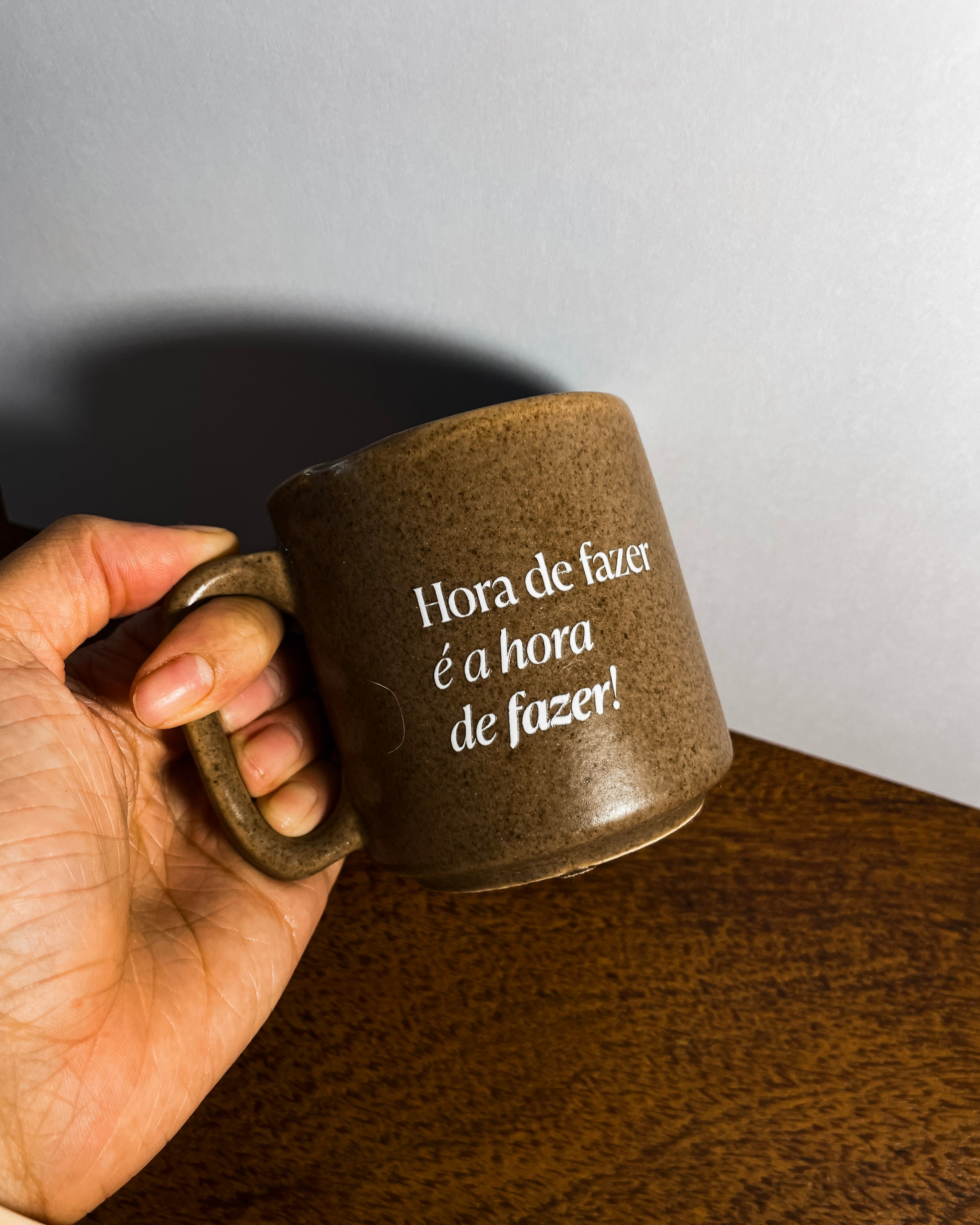 Caneca Hora de fazer