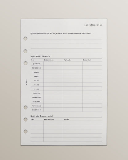 Planner financeiro