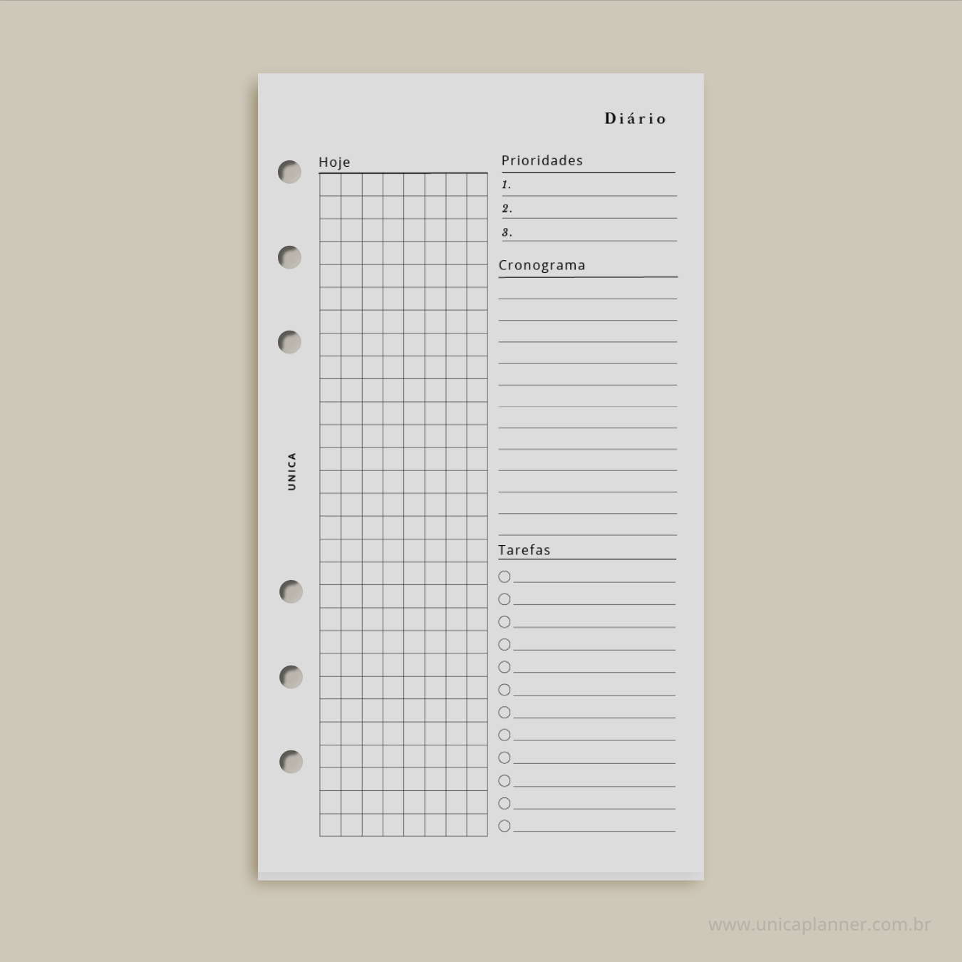 Planejamento Diário