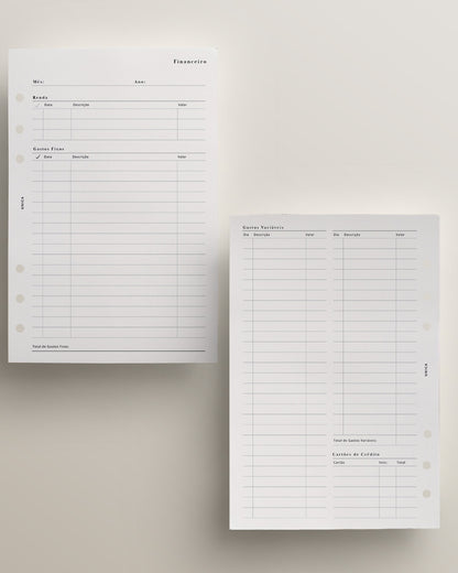 Planner financeiro
