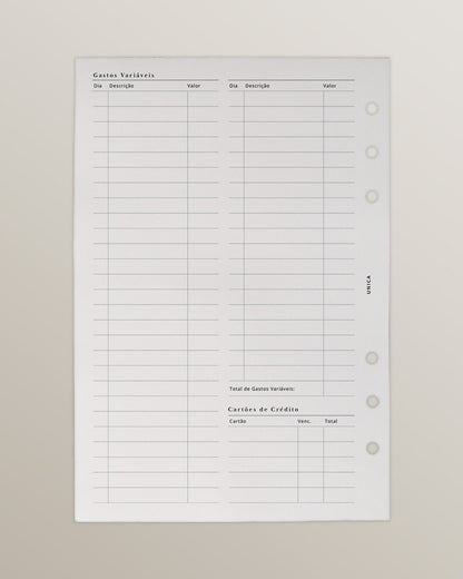 Planner financeiro
