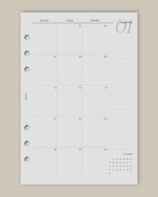 Kit Refil Planner 2027