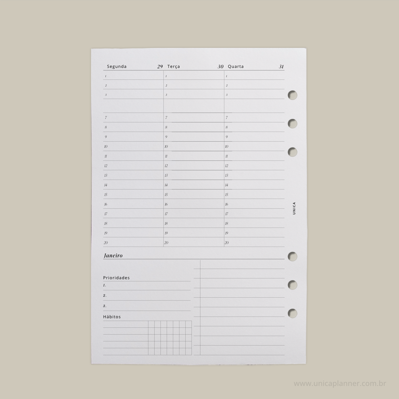 2026 | Semanal Agendamento