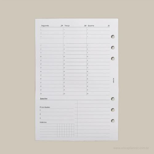 2026 | Semanal Agendamento