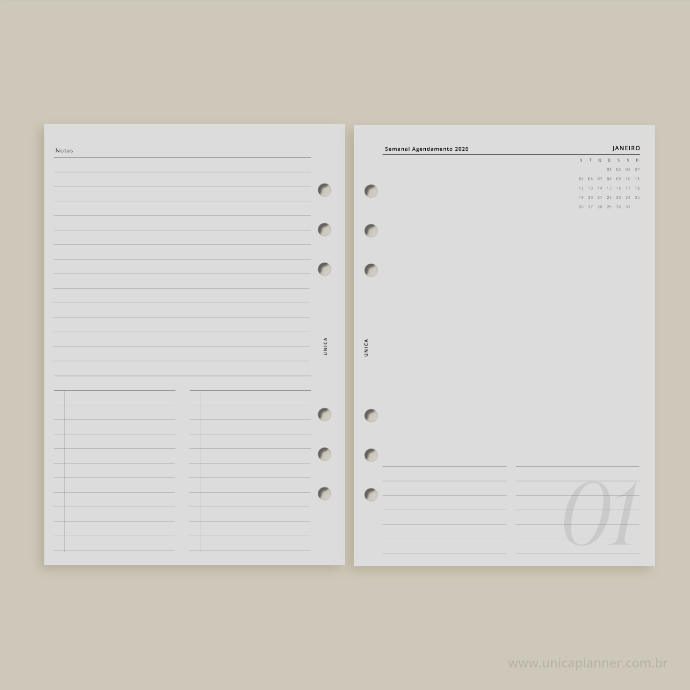 2026 | Semanal Agendamento