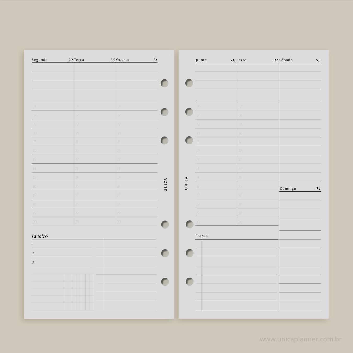 2026 | Semanal Agendamento