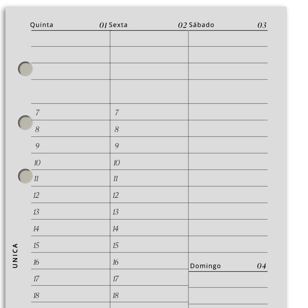 Combo Planner Hábitos & Rotina - Case A5 Argolada (Edição Completa)