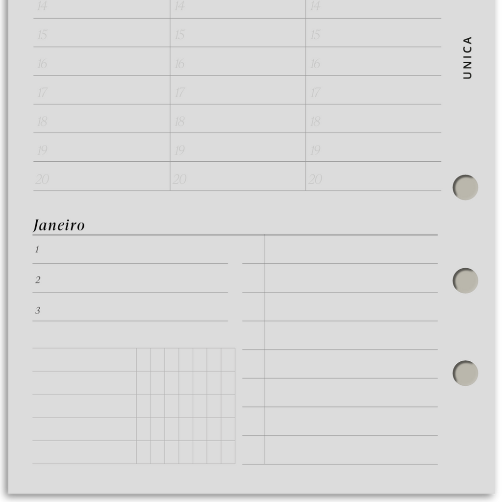 Combo Planner Hábitos & Rotina - Case A5 Argolada (Edição Completa)