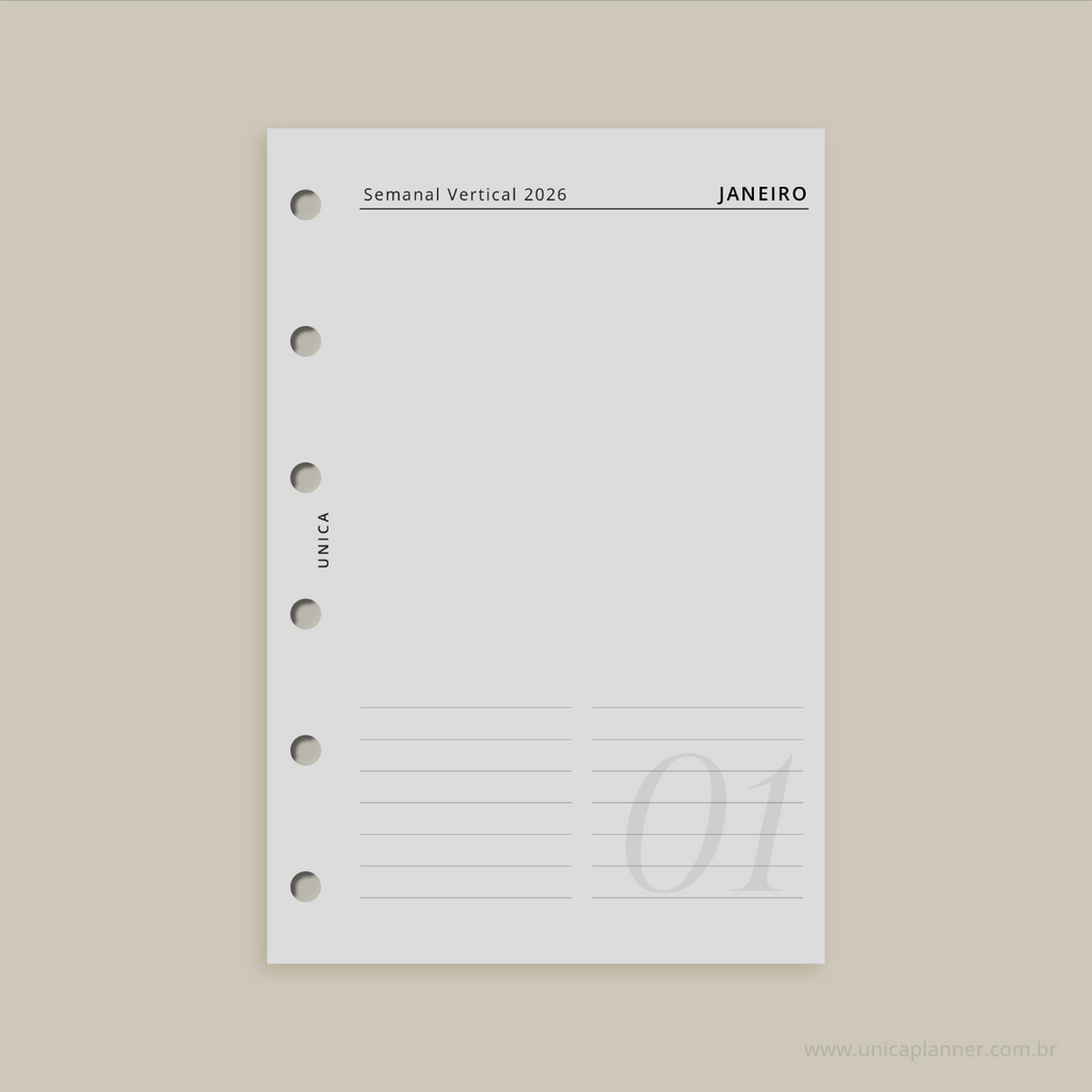 2026 | Semanal Vertical