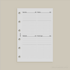 2026 | Semanal Vertical (120g)