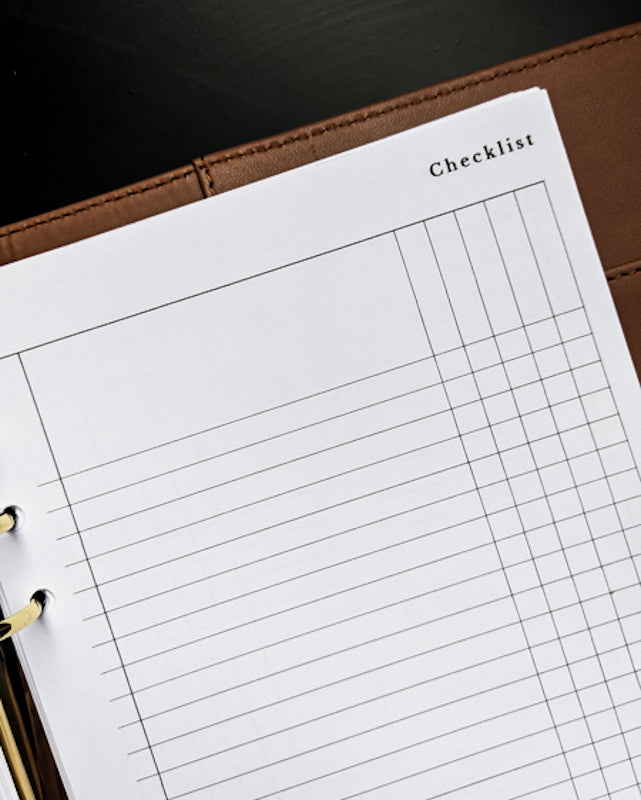 Checklist Progressivo