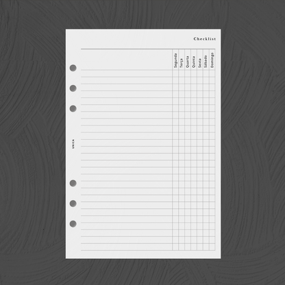 Checklist Semanal