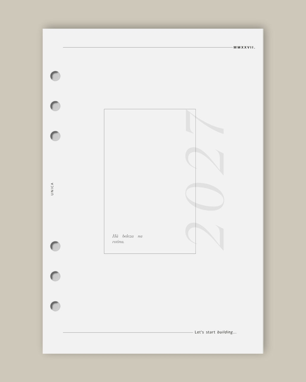 2027 - Planner Iniciante