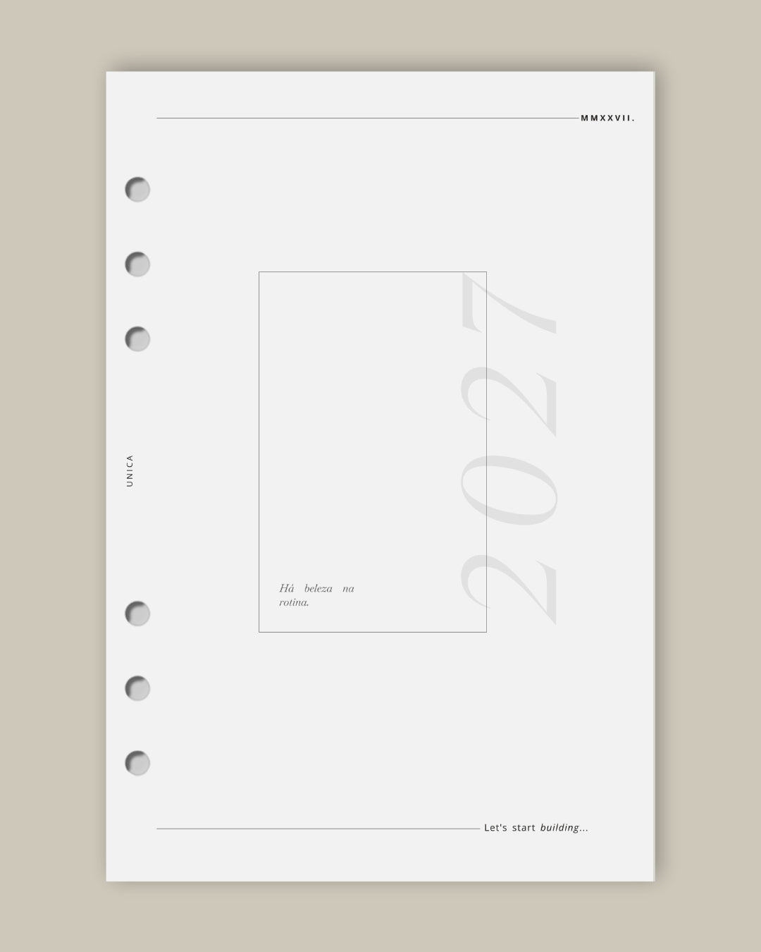 2027 - Planner Iniciante