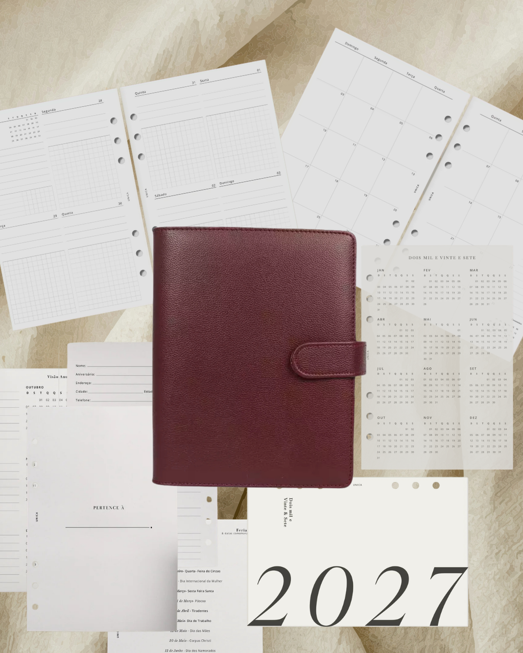 Planner 2027 Essencial Vertical