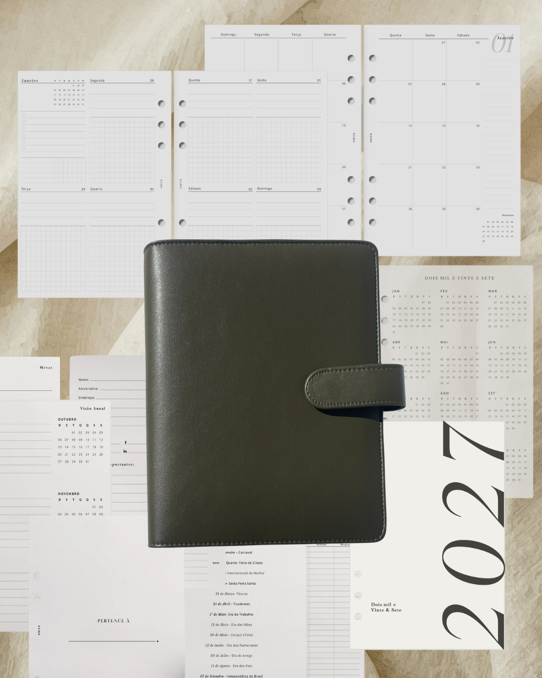 Planner 2027 Essencial Vertical