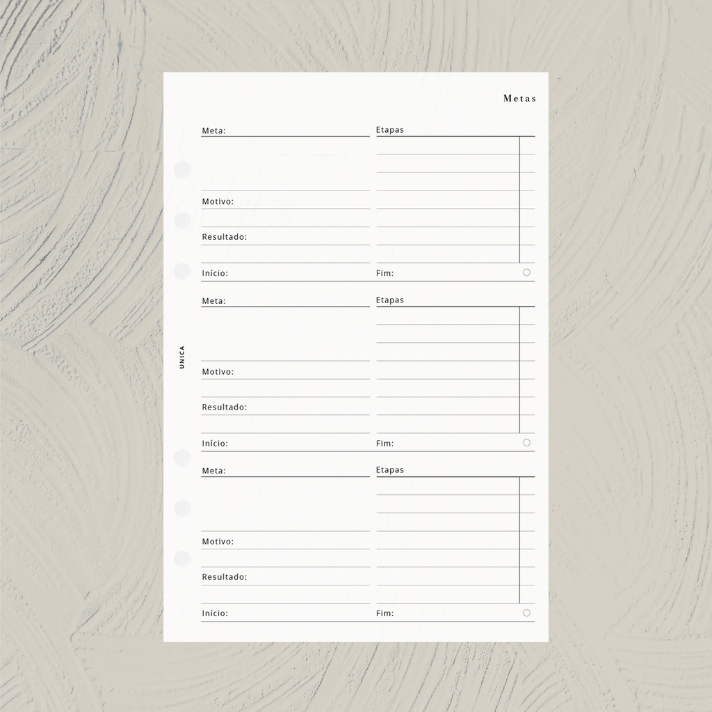 Planner 2026 com Case e Acessórios
