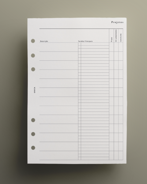 Combo Planner Hábitos & Rotina - Case A5 Argolada (Edição Completa)