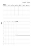 Semanal para Estudos