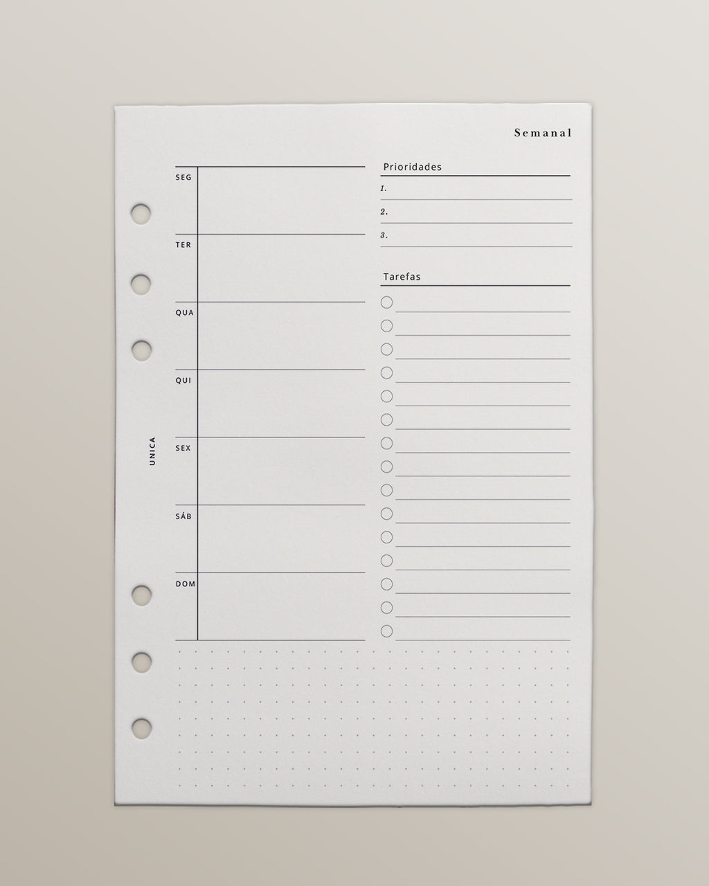 Planner Croco Slim | PERSONAL