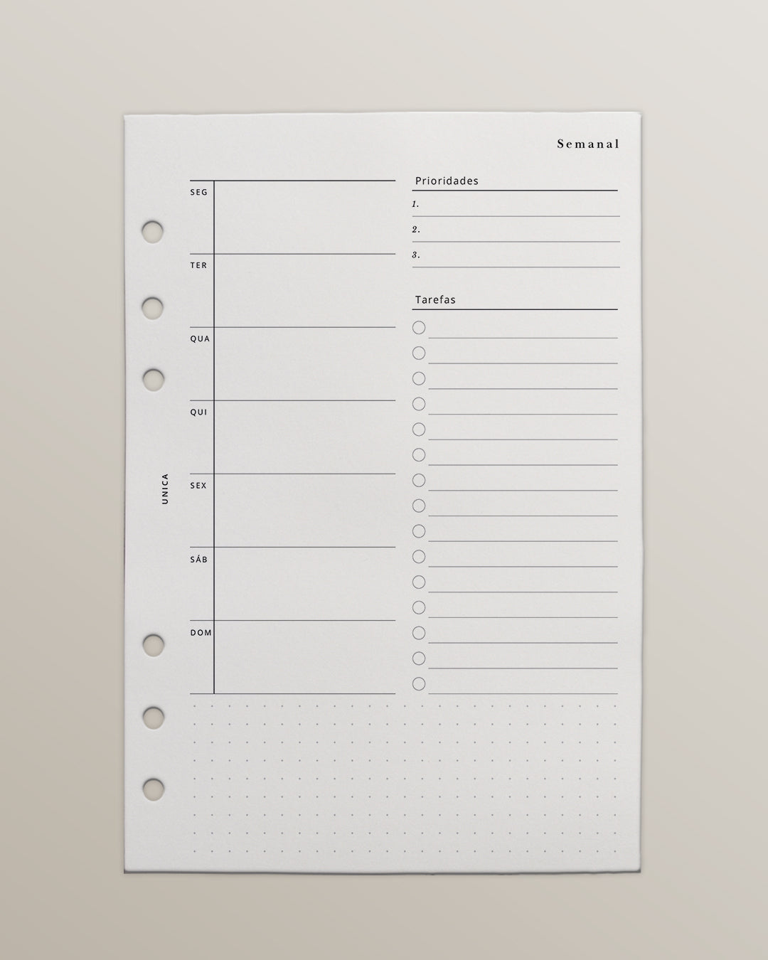 Planner Croco Slim | PERSONAL