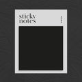 Sticky Notes Black