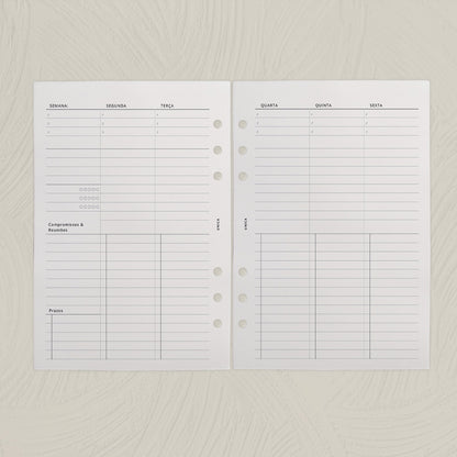 Work Week | Semanal para o Trabalho